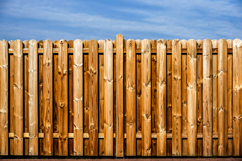 wood fence